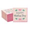 150 Pack Happy Mother&#x2019;s Day Pink Paper Napkins, Floral Party Supplies (Pink, 6.5 x 6.5 In)
